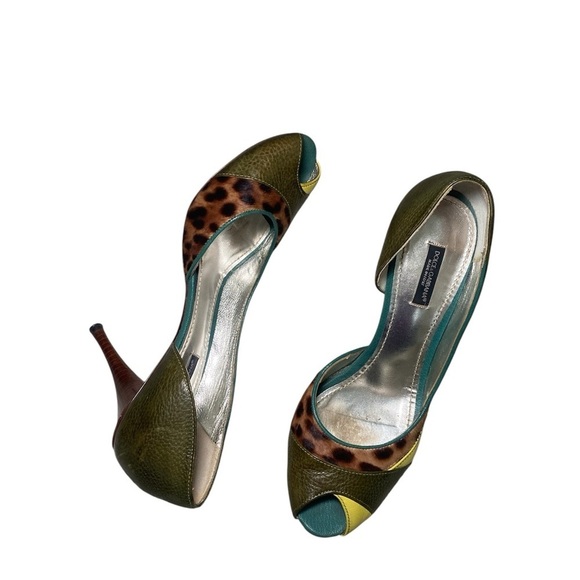 Dolce & Gabbana Multi-Color Heels EU size 39 - Picture 4 of 13
